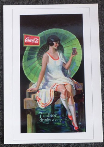 2338-10  € 0,50 coca cola briefkaart 10x15 cm